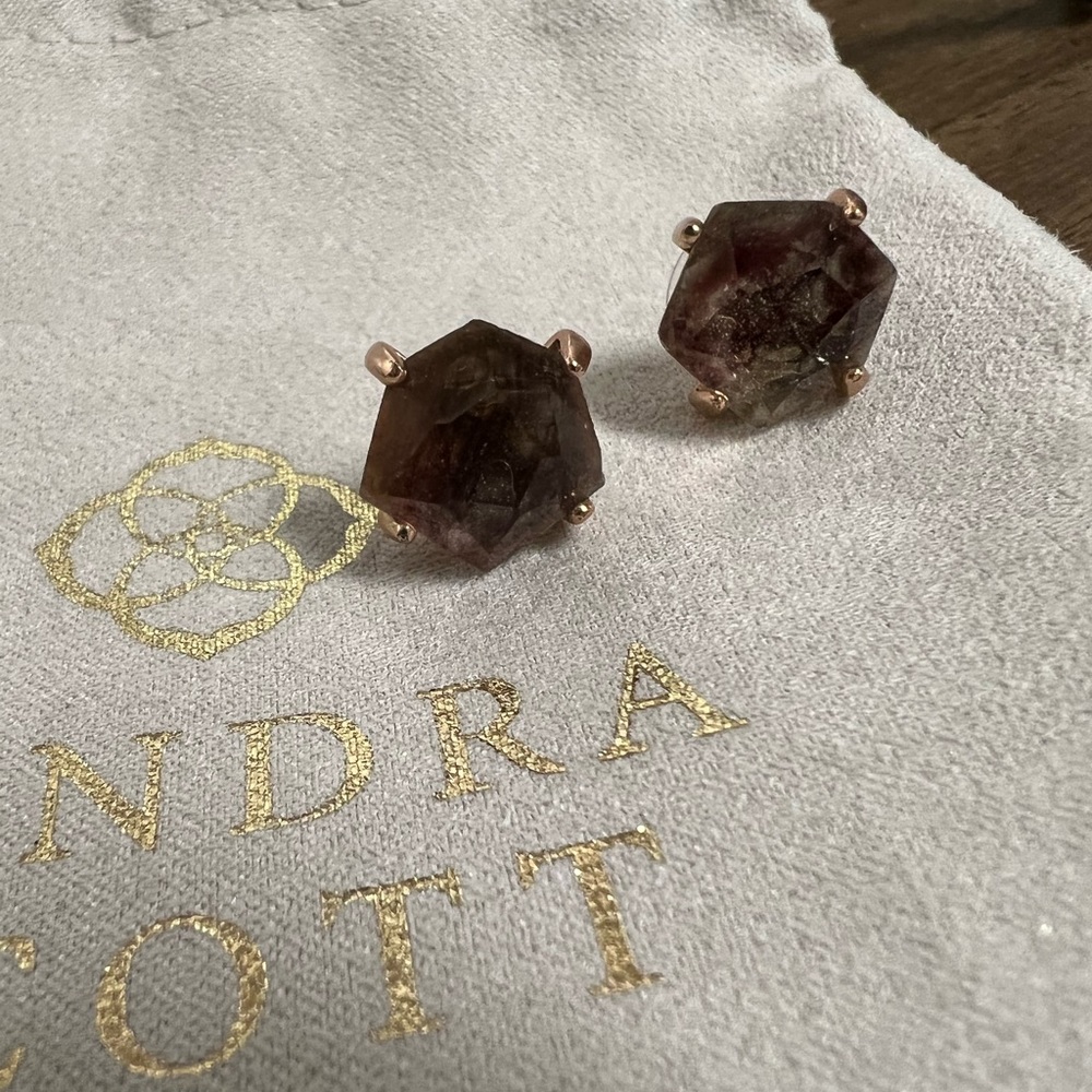 Kendra Scott Rose Gold Earrings
